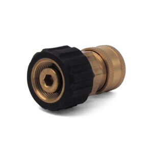 Twist Seal Coupler, M22 F x 3/8" QC, 4000 PSI, MTM Hydro
